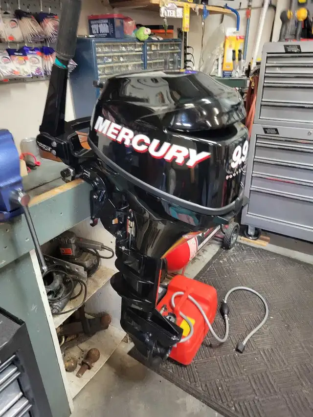 2011 Mercury 9.9 fourstroke in Fishing, Camping & Outdoors in Edmonton - Image 3