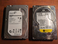2 TB HDDs