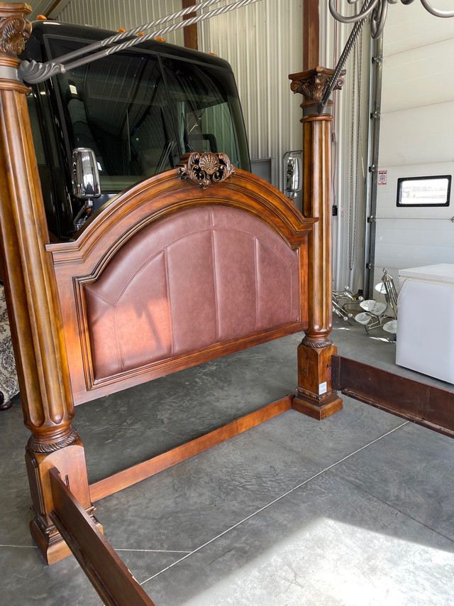 Kings bed frame in Beds & Mattresses in Grande Prairie - Image 3