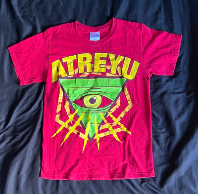 ATREYU (Size S) Evil Eye Red Band T-Shirt, View more
