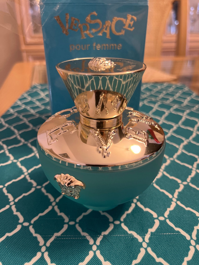  Brand-new Versace turquoise perfume  in Health & Special Needs in London - Image 2