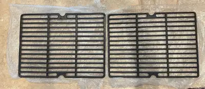 Brand New Dyna-Glo Porcelain Cast Iron BBQ Cooking Grate Set, View more