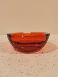 Antique Mid Century Murano Art Glass Bowls. Murano Ashtray 