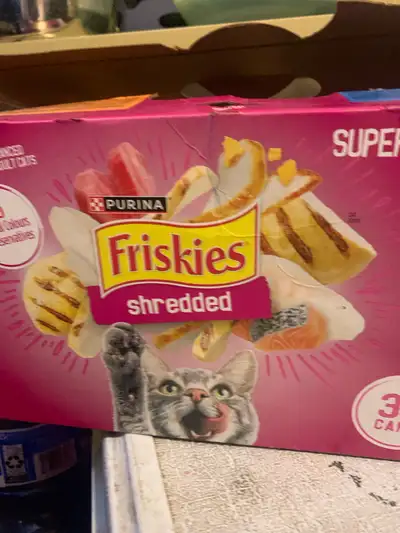 Friskies canned cat food , View more
