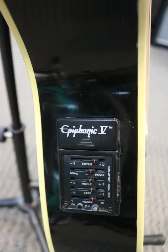 Electric-Acoustic Guitar Epiphone Gibson Orville (#6167) in Guitars in City of Halifax - Image 7