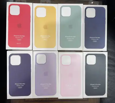 Iphone 16/15/14 pro max/14 pro/14 plus Magsafe Silicone case, View more