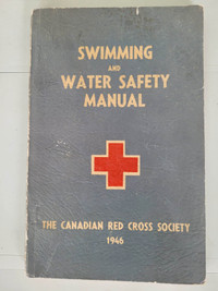 1946 Swimming  and Water Safety Manual Canadian Red Cross