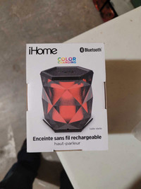 Ihome bluetooth color changing speaker with great sound 