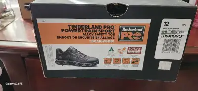 Men's Size 12 Timberland Pro Powertrain Sport Safety Shoes New, View more