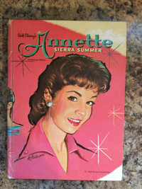 Walt Disney's Annette Sierra Summer Book 1960 Hard cover