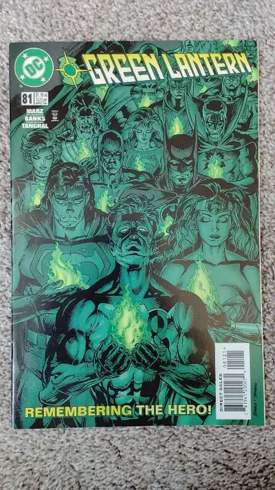 Green Lantern #81 Vol. 3 (DC, 1996) Key! Funeral For Hal Jordan, View more