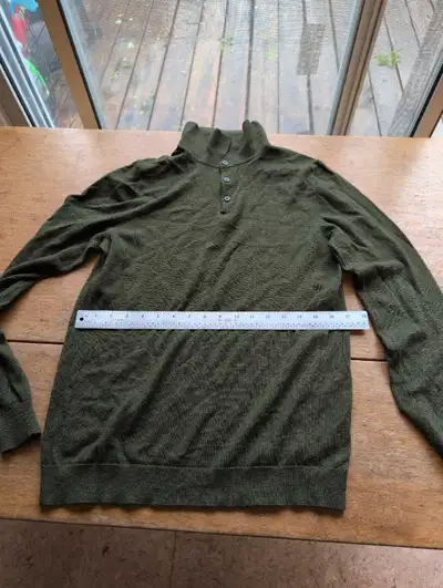 Frank and Oak Sweater green mens small, View more