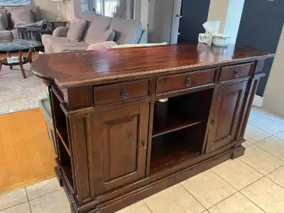 Solid Cherry Wood Hutch , View more