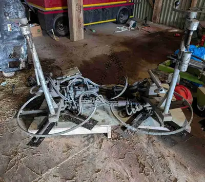 It's everything from under an 8 foot Whiteman power trowel. Everything works comes with all actuator...