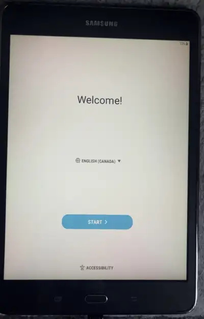 Model: Samsung Galaxy Tab A Display: 8-inch display Storage: 16GB internal storage + microsd card sl...