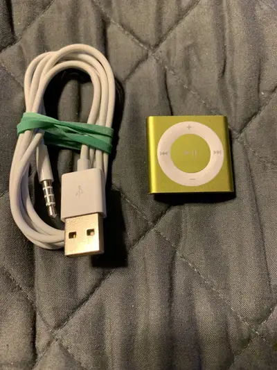 Apple iPod Shuffle 4th Generation Green Model A1373, View more