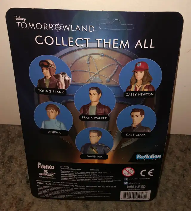 Funko X ReAction Young Frank Tomorrowland Action Figures in Arts & Collectibles in Calgary - Image 3