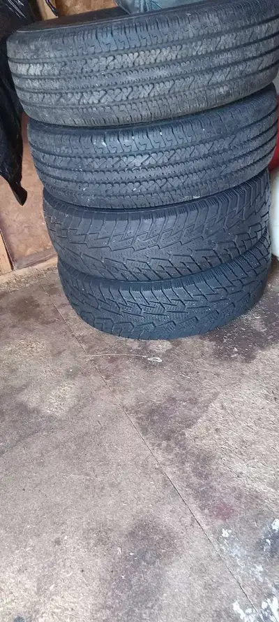 For sale is a set of four tires, size 245 75r 16, with a 10-ply construction, suitable for heavy-dut...