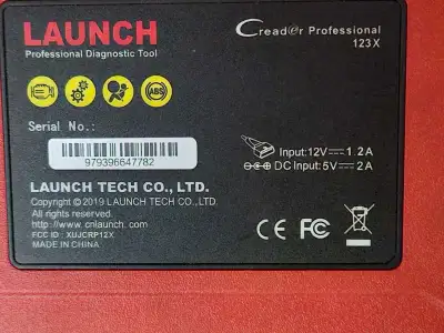 LAUNCH CRP123 V2.0 Elite OBD2 Scanner, 2025 used occasionally works perfect does more than I'll ever...