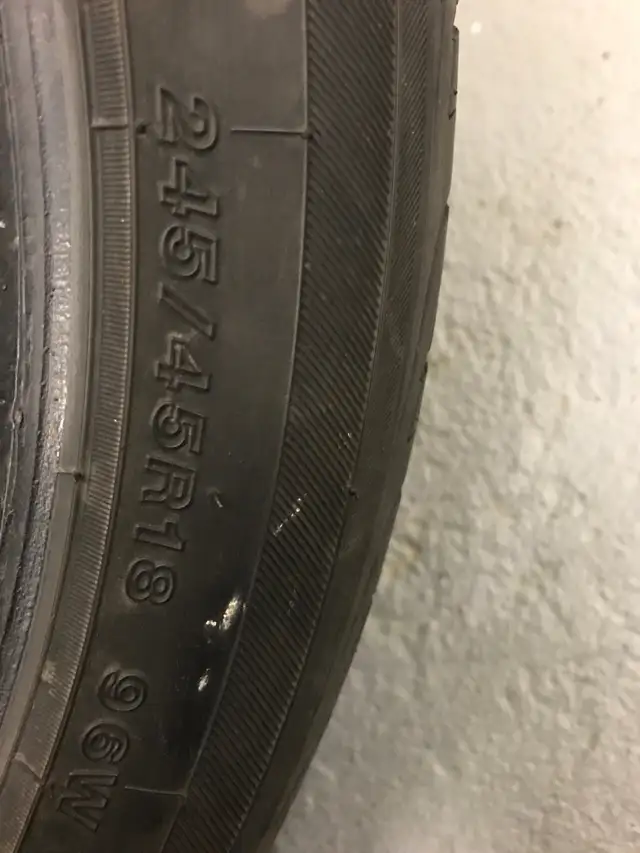 Like NEW Yokohama 245/45R18 in Tires & Rims in City of Toronto - Image 3