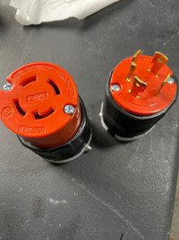 30A Twist Lock plug ends