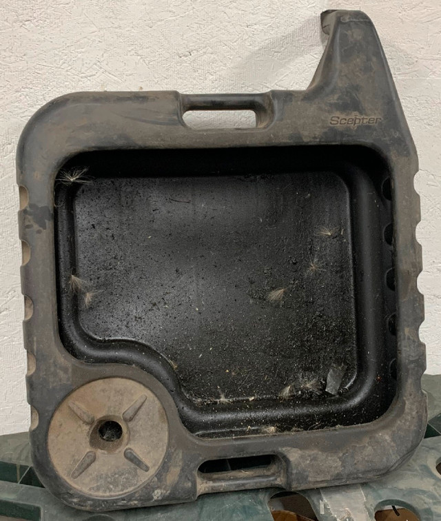 Scepter Multi-Use Oil Drain Pan – Black Plastic in Other Parts & Accessories in Strathcona County