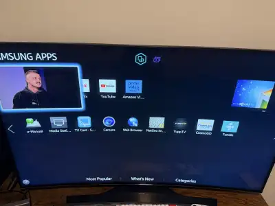 curved tv samsung 4k 75hz 55 inch screen, View more