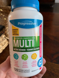 Multi vitamins for active women (new never opened)