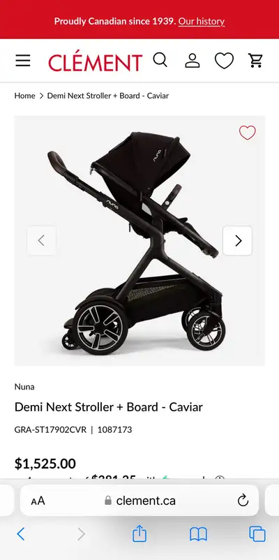 Brand New Nuna Demi Next Stroller + Board in Box, View more