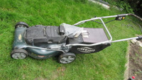 19inch 3in1 compact cordless lawnmower w grass bag