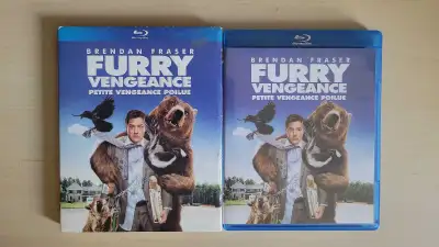 Furry Vengeance Blu-ray - Brendan Fraser Aucun shipping Argent comptant seulement