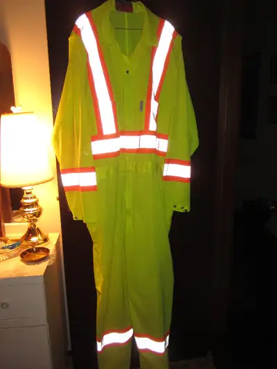 High Visibility Traffic Coveralls, View more