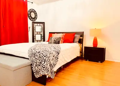 Furnished room for rent in a condominium