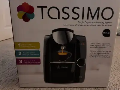 Brand New Tassimo TMO30 Single Cup Coffee Brewer – Sealed in Box, View more