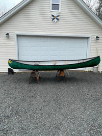 Fibre Glass. 16 ft  canoe