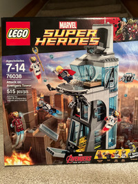 OBO Lego Avengers Tower (Attack on) 76038 Sealed Marvel