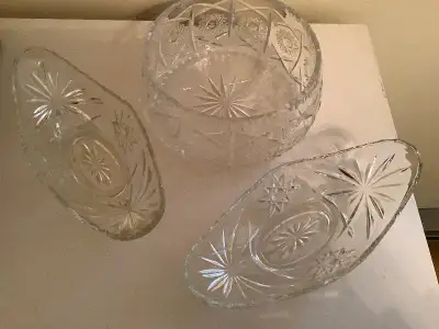 Contenant rond de verre antique, View more