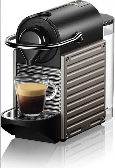 Open Box Nespresso Pixie by Breville - Titan, View more