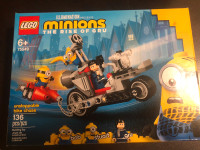Lego minions unstoppable bike chase 75549