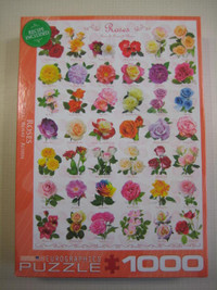 EuroGraphics Roses 1000-Piece Puzzle