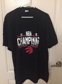Toronto Raptors NBA 2019 Champions T-Shirt - Black - XL