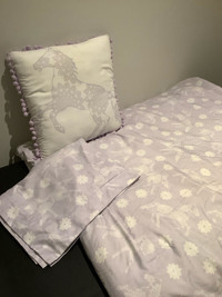 Girls Bedding-comforter pillows carpet