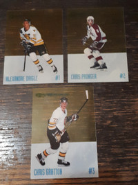 1993 Classic Hockey DP(Draft Position) Acetate Insert Cards