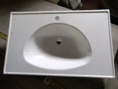 Enamel Sink, New Old Stock, View more