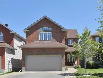 Kanata Lakes 3+1 Bed Detached Home for Rent No Rear Neighbour