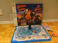1986 Jeu de société FIREBALL ISLAND Board game ILE BOULE DE FEU