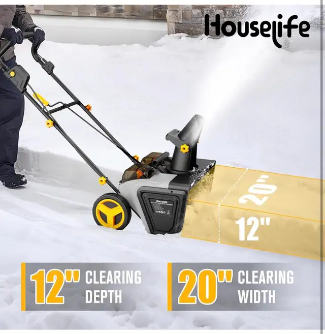 Houselife Snowblower brand new. Tool only in Snowblowers in Kitchener / Waterloo - Image 5