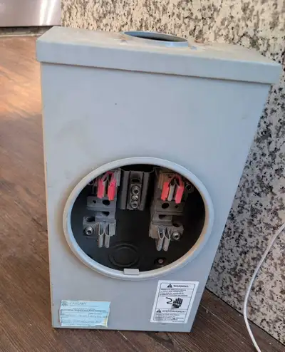 meter base 100 amp great shape , View more
