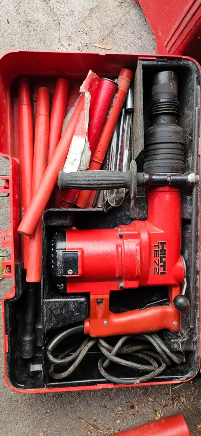 Hilti concrete hammer drill, View more