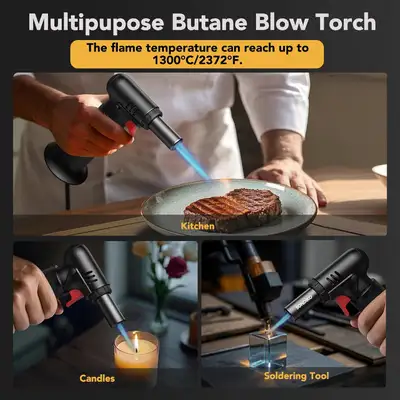 Sondiko Butane Torch with Fuel Gauge S907, View more